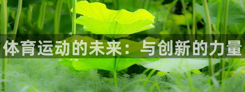 德国米兰体育官方正版app集团：体育运动的未来：与创